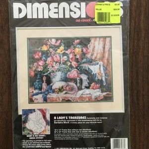 DIMENSIONS A Lady’s Treasure Counted Cross Stitch